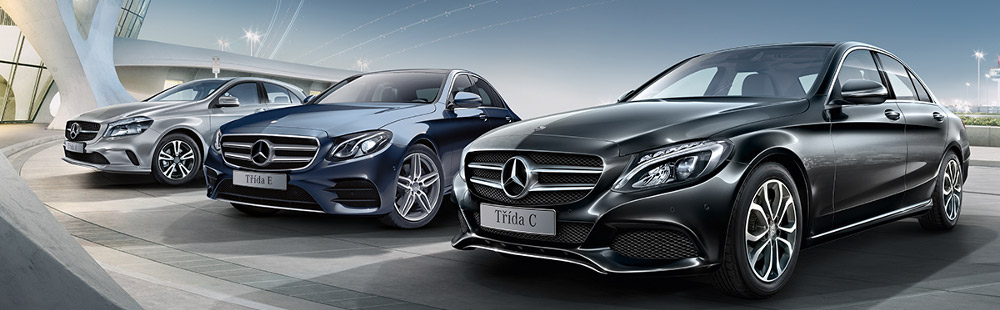Akční nabídky osobních vozů Mercedes-Benz