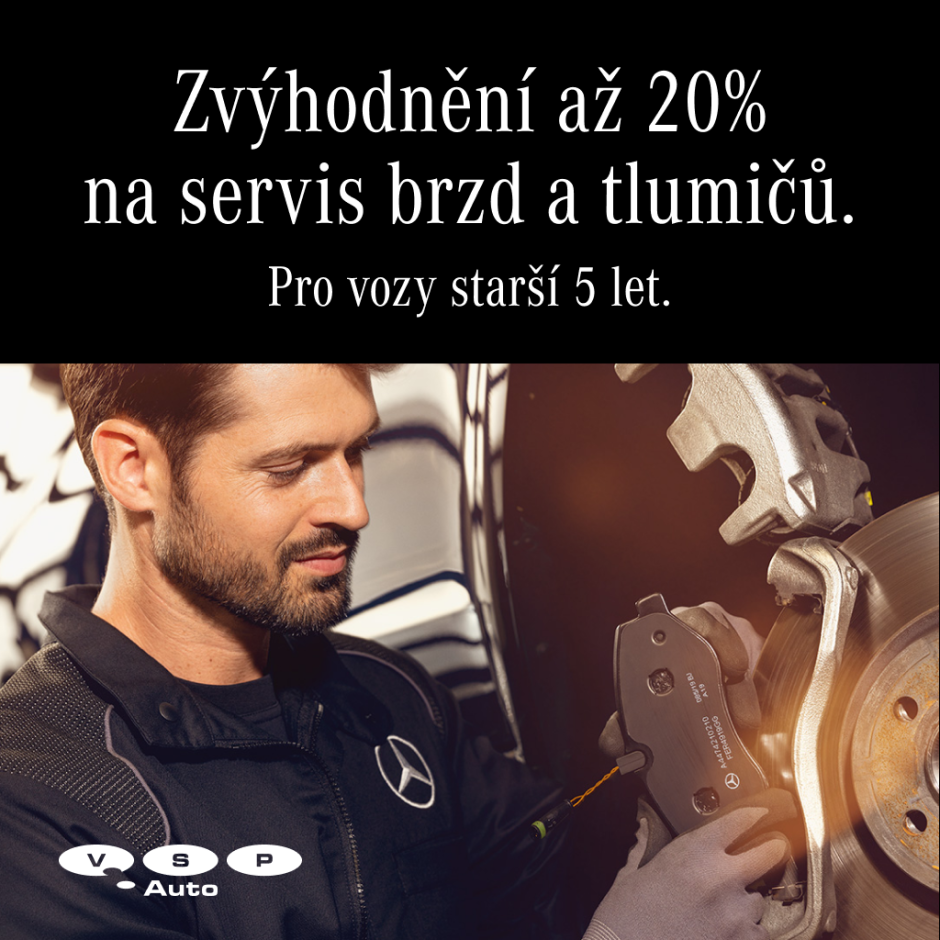 Brzdy a tlumiče výhodněji