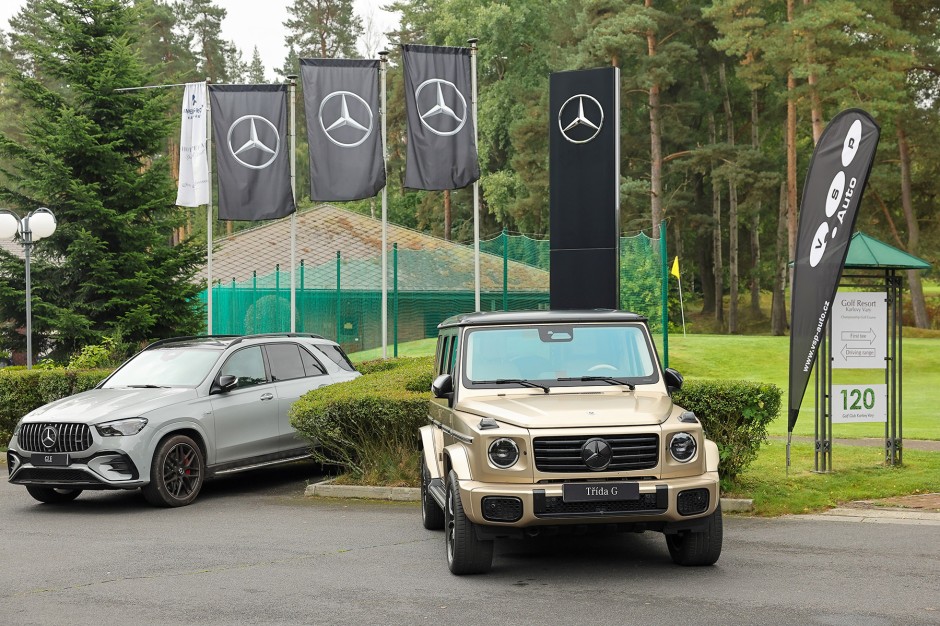 Mercedes-Benz a golf: spojení elegance a sportu v Olšovkách