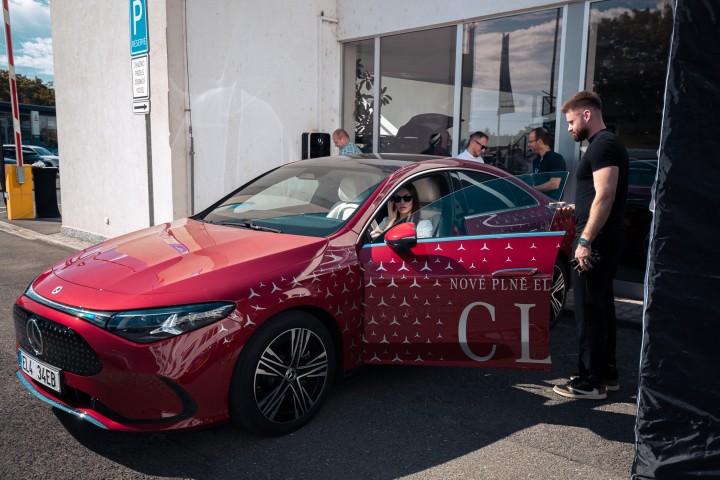 První jízdy s novým CLA a rodinou EQ (foto 37)