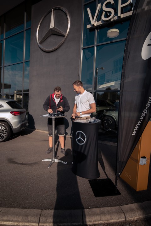 První jízdy s novým CLA a rodinou EQ (foto 46)