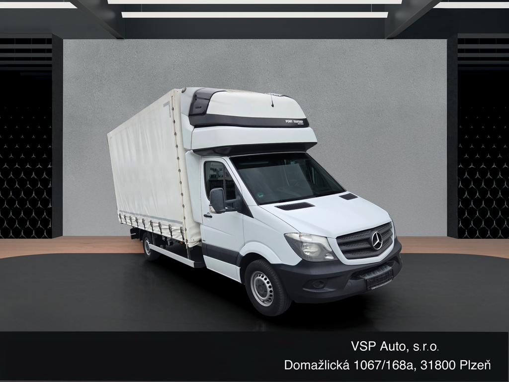 Mercedes-Benz Sprinter 319 CDI V6, valník spačka topení (foto 6)